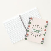 Lass der Zauberblüte: Ästhetische Zeitschrift Notizblock (Innenseite)