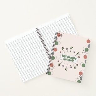 Lass der Zauberblüte: Ästhetische Zeitschrift Notizblock