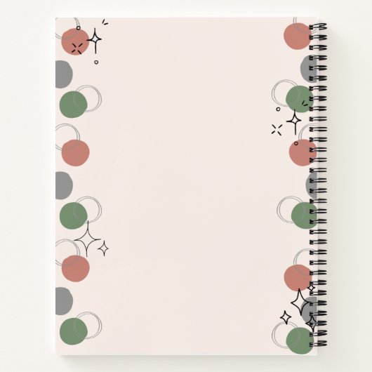 Lass der Zauberblüte: Ästhetische Zeitschrift Notizblock (Rückseite)