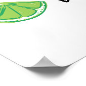 Lass des Abends GIN Poster (Ecke)