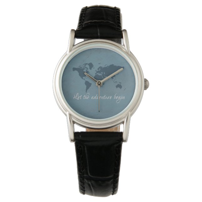 Lass des Abenteuers Armbanduhr (Vorderseite)