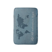 Lass des Abenteuers Badematte (Vorderseite Vertikal)