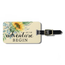 Lass des Abenteuers Begin Sonnenblumengrün