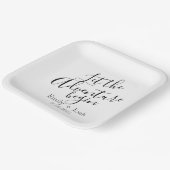 Lass des Abenteuers beginnen moderne personalisier Pappteller (Gewinkelt)