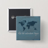 Lass des Abenteuers Button (Vorne & Hinten)