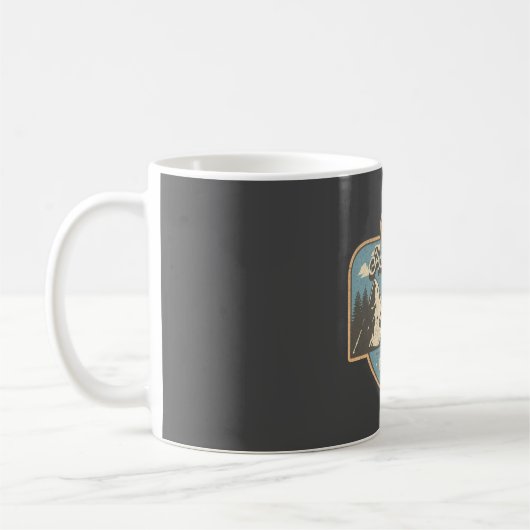 Lass des Abenteuers Kaffeetasse (Links)