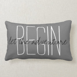 Lass des Abenteuers Lendenkissen