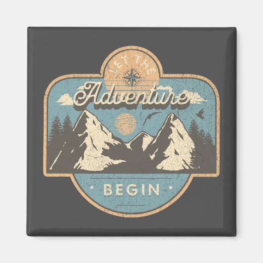 Lass des Abenteuers Magnet (Vorne)