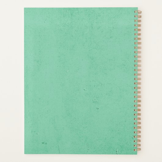 Lass des Abenteuers mit Retro-Design Planer (Rückseite)