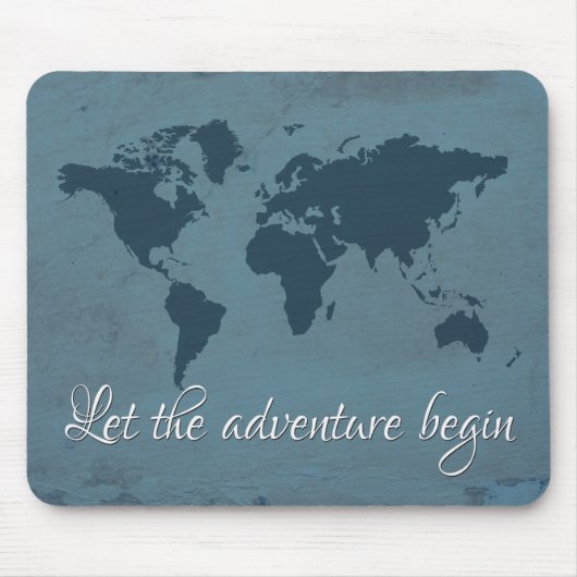 Lass des Abenteuers Mousepad (Vorne)