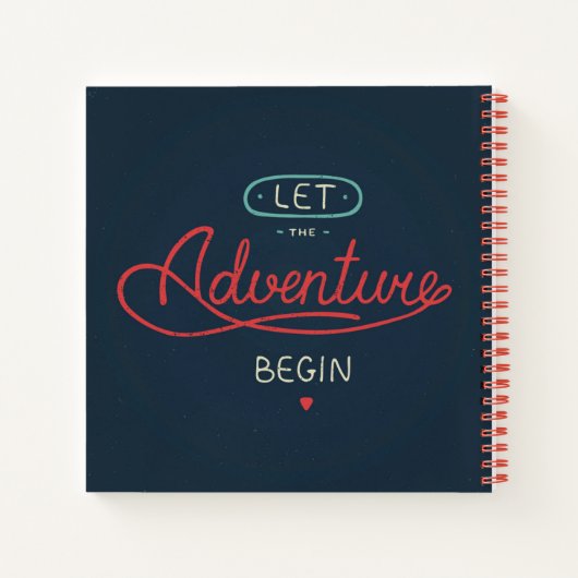 Lass des Abenteuers Notizblock (Rückseite)