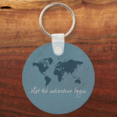 Lass des Abenteuers Schlüsselanhänger (Vorderseite)