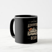 Lass des Abenteuers Tasse (Vorderseite Links)