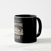 Lass des Abenteuers Tasse (VorderseiteRechts)