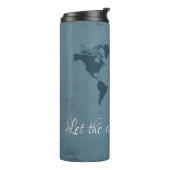 Lass des Abenteuers Thermosbecher (Nach links gedreht)