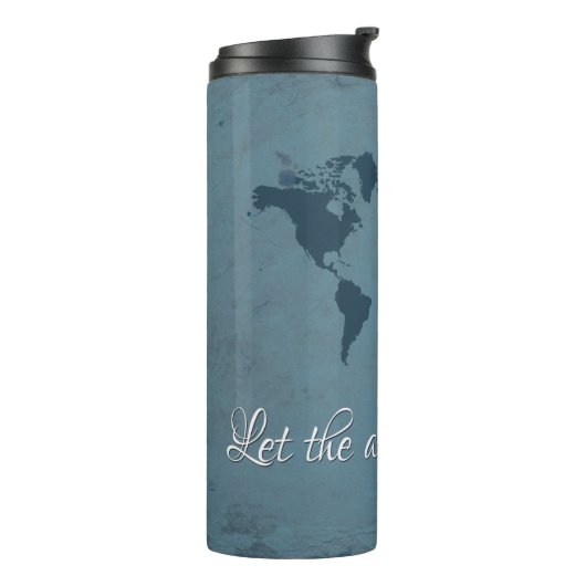 Lass des Abenteuers Thermosbecher (Nach links gedreht)