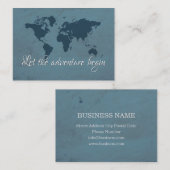 Lass des Abenteuers Visitenkarte (Vorne/Hinten)