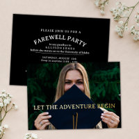 Lass des Adventure Begin Abschluss Farewell Party