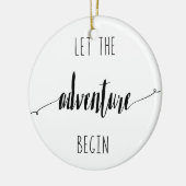 Lass des Angebots für den Beginn des Abenteuers Keramik Ornament (Links)