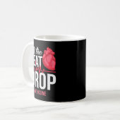 lass des Beat Drop Adenosine TeeLet the beat Drop- Kaffeetasse (Vorderseite Links)