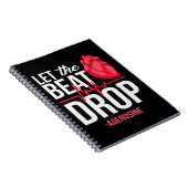 lass des Beat Drop Adenosine TeeLet the beat Drop- Notizblock (Rechte Seite)