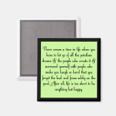 Lass des Dramas Magnet (Vorderseite/Rückseite)