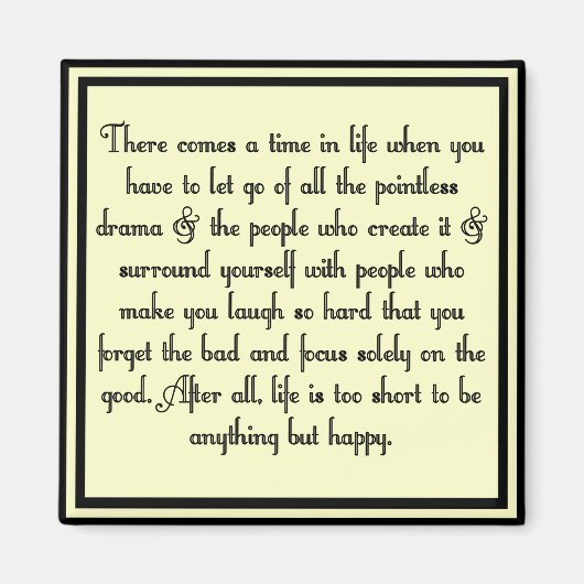 Lass des Dramas Magnet (Vorne)