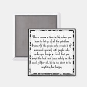 Lass des Dramas Magnet (Vorderseite/Rückseite)