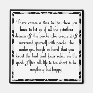 Lass des Dramas Magnet