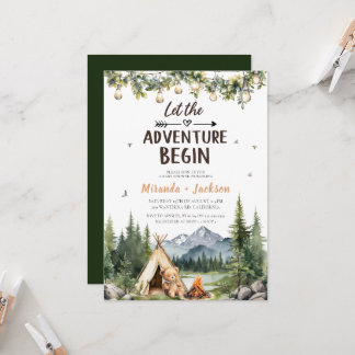 Lass des Erlebnisbeginns Einladung