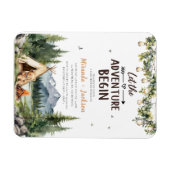 Lass des Erlebnisbeginns Magnet (Horizontal)