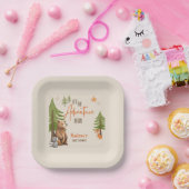 Lass des Erlebnisbeginns Pappteller (Party)