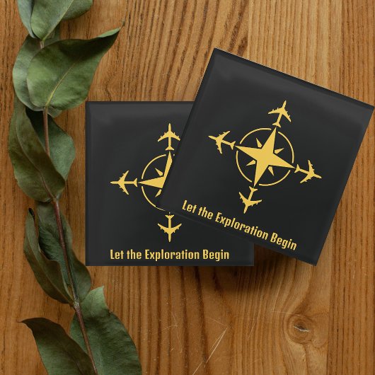 Lass des Explorationsbeginns, Cooler Luftverkehr, Glasuntersetzer