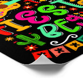 Lass des Fiesta Begin Party Mexiko Mexikanisches C Poster (Ecke)