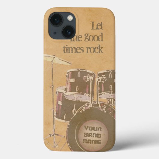 Lass des Good Times Rock (anpassbar) Case-Mate iPhone Hülle (Rückseite)