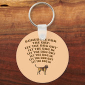 LASS DES HUNDES SCHLÜSSELANHÄNGER (Vorderseite)
