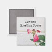 Lass des Magneten Heilbeginn Magnet (Vorderseite/Rückseite)