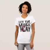 Lass des Musikspiels Electric Guitar T-Shirt (Vorne ganz)