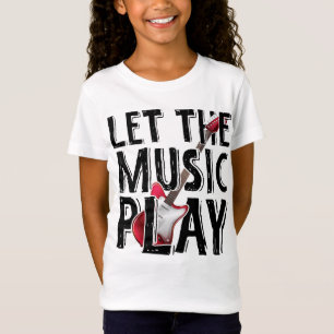 Lass des Musikspiels Electric Guitar T-Shirt