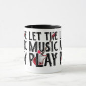 Lass des Musikspiels Electric Guitar Tasse (Zentrum)