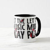Lass des Musikspiels Electric Guitar Tasse (VorderseiteRechts)