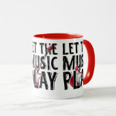 Lass des Musikspiels Electric Guitar Tasse (VorderseiteRechts)