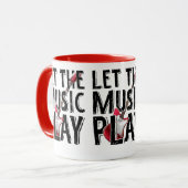 Lass des Musikspiels Electric Guitar Tasse (Vorderseite Links)