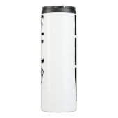 Lass des Musikspiels Electric Guitar Thermosbecher (Rückseite)