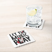 Lass des Musikspiels Electric Guitar Untersetzer (Vor Ort)