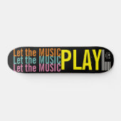 LASS DES MUSIKSPIELS JMT 7 3/4" Skateboard Deck (Horizontal)