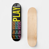 LASS DES MUSIKSPIELS JMT 7 3/4" Skateboard Deck (Vorderseite)