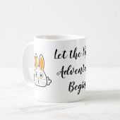 Lass des nächsten Abenteuers Begin - Sonnenhero Kaffeetasse (Vorderseite Links)