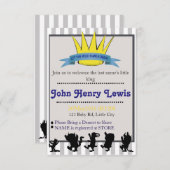 Lass des wilden Rumpus Begin Einladung (Vorne/Hinten)