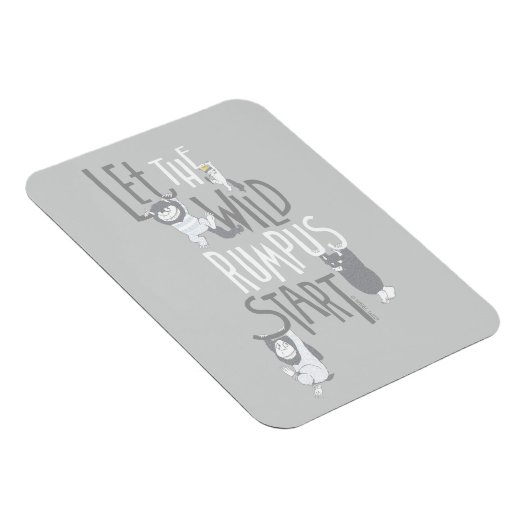 Lass des Wilden Rumpus Start Magnet (Rechte Seite)